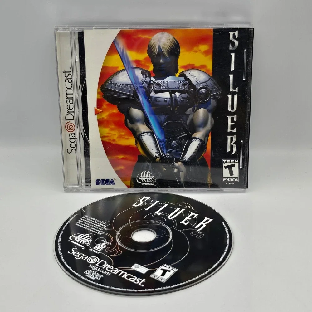 Sega Silver Dreamcast Unisex OS Black Action RPG Real-Time Combat Game